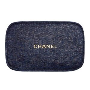 New CHANEL Pouch Cosmetic Case Makeup Bag